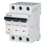 PL6-B25/3 Wyłącznik nadprądowy 6kA, In=25A, char. B, 3-bieg. seria PL6