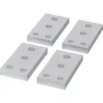 NZM4-4-XKM2S-1250 Płyta modułu z 2 otworami 4-bieg.