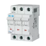 PLSM-B1/3-MW Wyłącznik nadprądowy 10kA, In=1A, char. B, 3-bieg. Seria PLSM