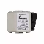 170M3565 Wkładka szybka, 200 A, AC 690 V, compact size 1, 45 x 59 x 51 mm, aR, IEC, UL, wskaźnik K, 18 UNC