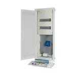 KLV-60UPS-W-HY24-SF Rozdzielnica multimedialna podtynk. IP30 2x28 superpłaska, drzwi wifi