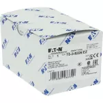 T0-3-8228/EZ Przełącznik nawrotny, Styki: 5, 20 A, tabliczka: 102, 45 °, z samopowrotem, montaż natablicowy 22,3 mm, pokrętło czarne bez możliwości blokady