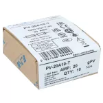 PV-20A10-T Wkładka PV, cylindryczna, 20A, 1000V DC, 10 X 38MM, z etykietą