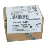 PV-10A10-2P Wkładka PV, cylindryczna, 10A, 1000V DC, PCB-2 10 X 38MM