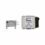 170M4466 Wkładka szybka, 630 A, AC 690 V, size 1, 53 x 69 x 51 mm, aR, IEC, UL, wskaźnik K, flush end, M8