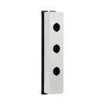 M22-FI3 Obudowa natynkowa płytka, 3 otwory 22mm
