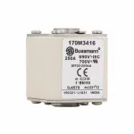 170M3416 Wkładka szybka, 250 A, AC 690 V, compact size 1, 45 x 59 x 51 mm, aR, IEC, UL, wskaźnik, flush end, M8