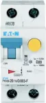 PKNM-20/1N/D/003-F-MW Wyłącznik kombinowany 10kA, In=20A, IΔN=0,03A, char. D, Typ F, 1+N bieg. Seria PKNM