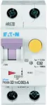 PKNM-32/1N/C/003-A-MW Wyłącznik kombinowany 10kA, In=32A, IΔN=0,03A, char. C, Typ A, 1+N bieg. Seria PKNM