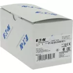 P1-32/EA/SVB/HI11 Rozłącznik główny, 3 bieg. + 1 NO + 1 NC, 32 A, funkcja awaryjnego zatrzymania, blok. na kłódkę w pozycji Wył., montaż natablicowy, pokrętło czerwono-żółte z blokadą na kłódkę