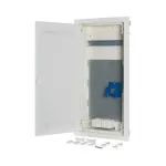 KLV-48HWM-W-F Rozdzielnica multimedialna podtynk. G-K IP30 1x14 płaska, drzwi wifi