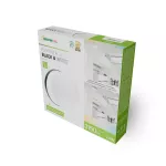 NYMPHEA BLACK &amp; WHITE RINGS 24W CCT 230V 115st IP54 FI320x52 BIAŁY/CZARNY OKRĄGŁA