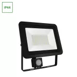 NOCTIS LUX 2 NAŚWIETLACZ 50W NW 230V IP44 212x206x35mm CZARNY czujnik ruchu PIR