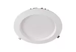 Oprawa wpuszczana Downlight LED 28W/38W 4959lm 3000K/3400K/4000K IP44 fi 275mm 230V biały / aluminium tworzywo
