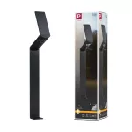 PAULMANN Oprawa ogrodowa ILIAS LED solar PIR 3000K 57lm IP44 antracyt