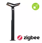 Oprawa ogrodowa ALARA LED SH Zigbee10W 450lm 2200K-3000K 665mm czujnik ruchu i zmierzchu IP44 230V antracyt / aluminium