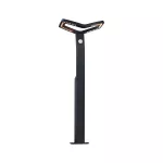 Oprawa ogrodowa ALARA LED SH Zigbee10W 450lm 2200K-3000K 665mm czujnik ruchu i zmierzchu IP44 230V antracyt / aluminium