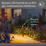 Oprawa ogrodowa ALARA LED SH Zigbee10W 450lm 2200K-3000K 665mm czujnik ruchu i zmierzchu IP44 230V antracyt / aluminium