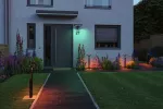 Oprawa ogrodowa ALARA LED SH Zigbee10W 450lm 2200K-3000K 665mm czujnik ruchu i zmierzchu IP44 230V antracyt / aluminium
