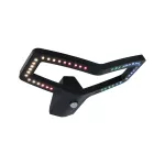 Oprawa elewacyjna ALARA LED RGBW+10W 450lm czujnik ruchu i zmierzchu IP44 230V antracyt / aluminium
