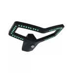 Oprawa elewacyjna ALARA LED RGBW+10W 450lm czujnik ruchu i zmierzchu IP44 230V antracyt / aluminium