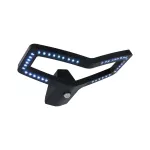 Oprawa elewacyjna ALARA LED RGBW+10W 450lm czujnik ruchu i zmierzchu IP44 230V antracyt / aluminium