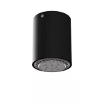 MINIMAL E2 stropowy max.1x60W, E27, 230V, czarny głęboki (mat struktura) RAL 9005