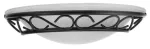 3721 Półplafon Athen E14/1x60W czarny mat 230V, 50Hz
