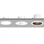 Downlight Mode LED 5.4W LED warm-white 3000K ON-OFF White IN IP20 / OUT IP54 605 TC-0072-BLA