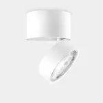 Spotlight Kiva Surface Ø95mm 13.2W LED warm-white 3000K CRI 92 22.7º PHASE CUT White 1320lm 15-8038-14-MS