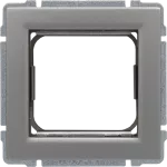 KOS 66 Uchwyt do instalacji modułów 45x45 z redukcją ramki ALUMINIUM