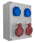 Rozdzielnica R-BOX 240/ 2x16A/5p, 2x230V