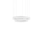 Pendant Circ Ø600 + Ø800 LED 58W LED warm-white 3000K ON-OFF White 3799lm 00-3647-BW-M3