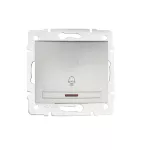 DOMO 01-1080-243 sr Łącznik zwierny "dzwonek" z LED