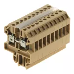 SAK 2.5/10 Listwa zaciskowa jedno i wielobiegunowa, nr.katalogowy 0322860000