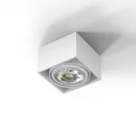 TUZ C4Sd LED111 stropowy max. 1x20W, G53, 12V/DC, biały sygnałowy (mat struktura) RAL 9003