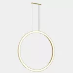 Pendant Circular Vertical Side ø1200 Recessed LED 72W LED warm-white 2700K DALI Gold 5210lm CP5B-00V9AZDUEF