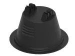 Uchwyt plastikowy z betonem H-70 do drutu fi8 dno Pl