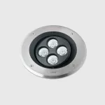 Recessed uplighting IP66-IP67 Gea Power LED Pro Ø220mm Efficiency LED 10.1W LED neutral-white 4000K DALI-2 AISI 316 stainless steel 996lm AZ17-P8X8S1DUCA