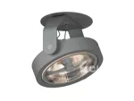 ZETA K1Ahd AR111 wpust stropowy, max. 1x60W, G53, 12V, biały sygnałowy (mat struktura) RAL 9003