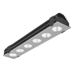 Flash New LED 6x 30° 166W 23010lm 840 RF Czarny STD 230V