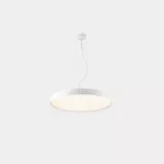 Pendant Luno Slim Pendant Medium 37.8W 3000K CRI 92 ON-OFF / DALI-2 / PUSH White IP20 3956lm AR22-37W9MPDS14