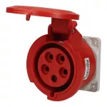 Gniazdo tabl. proste 32A 5P 400V IP54