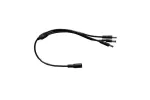 Rozgałęźnik NEXTEC DC 2,1 x 5,5 mm / 1xGNIAZDO 3xWTYK /długość 30cm/