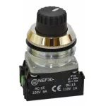 PROMET Przycisk NEF30-WRXY/W3 czarny