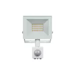NOCTIS LUX 4 NAŚWIETLACZ 20W CW 230V IP44 116x174x53mm BIAŁY czujnik ruchu PIR