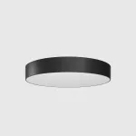 ABA PREMIUM 800 plafon, LED PHILIPS LV 90W/11000lm/3000K/TD, 230V, czarny głęboki (mat struktura) RAL 9005