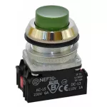 PROMET Przycisk NEF30-WY/W3 zielony
