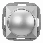 SO-1P/M Ściemniacz obrotowy-PERŁA- 230V, 50Hz, Pmin:60W, Pmax:400W; srebrny