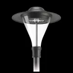 Oprawa AVENIDA HERITAGE LENS LED wersja P ED 18W 2350lm 3000K IP66 O18 - do stref pieszych grafit II 18 W